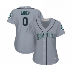 Womens Seattle Mariners 0 Mallex Smith Replica Grey Road Cool Base Baseball Jersey 