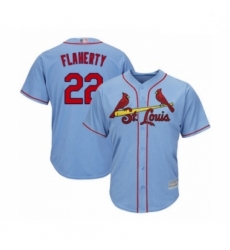 Youth St. Louis Cardinals #22 Jack Flaherty Authentic Light Blue Alternate Cool Base Baseball Player Jersey