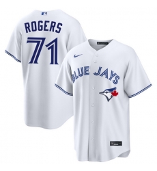 Men Toronto Blue Jays Tyler Rogers 71 White Home Limited Stitched Baseball Jersey