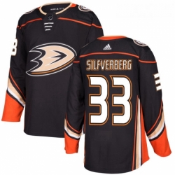 Youth Adidas Anaheim Ducks 33 Jakob Silfverberg Authentic Black Home NHL Jersey 