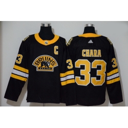 Bruins 33 Zdeno Chara Black 3rd Adidas Jersey