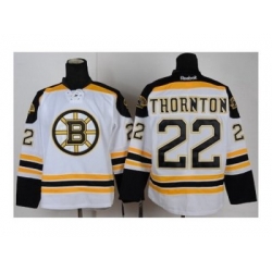 NHL Jerseys Boston Bruins #22 Thornton White Jerseys