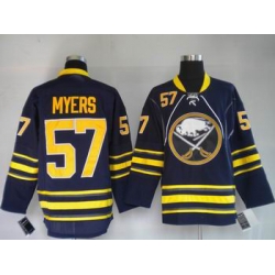 Buffalo Sabres #57 Tyler Myers dark blue