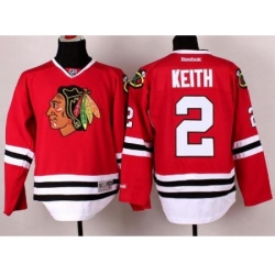 Chicago Blackhawks 2 Duncan Keith Red Hockey NHL Jerseys