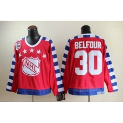 Chicago Blackhawks #30 ED belfour all star 75th Anniversary red CCM Jersey