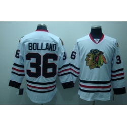 Chicago Blackhawks 36 Dave Bolland White Jerseys