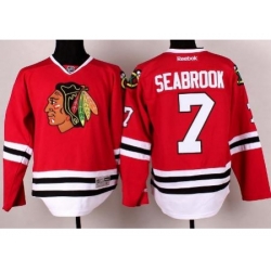 Chicago Blackhawks 7 Brent Seabrook Red Hockey NHL Jerseys