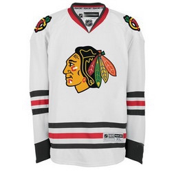 Chicago Blackhawks# 88 Patrick Kane Premier Dark Hockey White Jersey