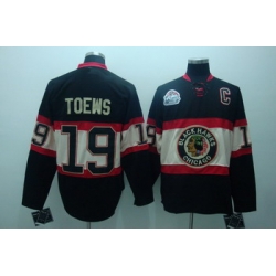 Chicago Blackhawks Jonathan Toews 19 black Jerseys Winter Classic C patch