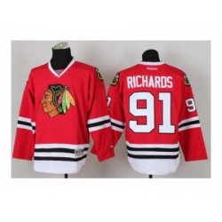 NHL Jerseys Chicago Blackhawks #91 Richards red