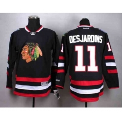 nhl jerseys chicago blackhawks #11 desjardins black[2014 Stadium Series][desjardins]