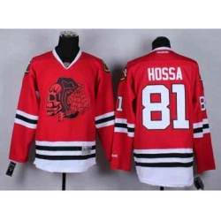 nhl jerseys chicago blackhawks #81 hossa red[the skeleton head]