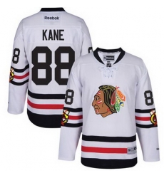 Blackhawks #88 Patrick Kane White 2017 Winter Classic Stitched Youth NHL Jersey