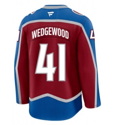 Men Colorado Avalanche #41 Scott Wedgewood Blue Home NHL jersey Men Colorado Avalanche #41 Scott Wedgewood Blue Home NHL jersey