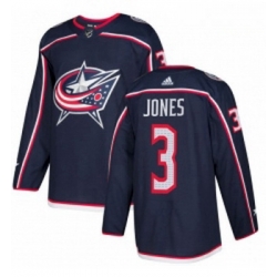 Youth Adidas Columbus Blue Jackets 3 Seth Jones Authentic Navy Blue Home NHL Jersey 