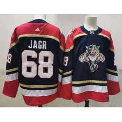 Panthers 68 Jaromir Jagr Black 2020 21 Reverse Retro Adidas Jersey