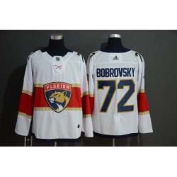 Panthers 72 Sergei Bobrovsky White Adidas Jersey