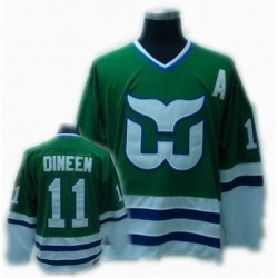 CCM Hartford Whalers jersey #11 Dineen jersey Green