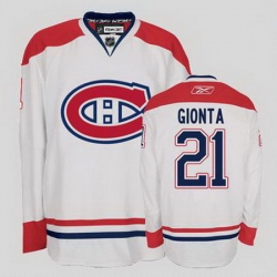 Youth KIDS Montreal Canadiens #21 Brian Gionta jerseys white