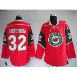 Minnesota Wilds 32# BACKSTROM red