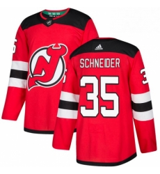 Mens Adidas New Jersey Devils 35 Cory Schneider Premier Red Home NHL Jersey 