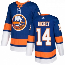 Youth Adidas New York Islanders 14 Thomas Hickey Premier Royal Blue Home NHL Jersey 