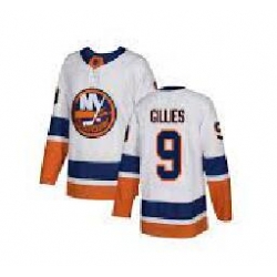 Men Adidas New York Islanders 9 Clark Gillies White Alternate NHL Jersey