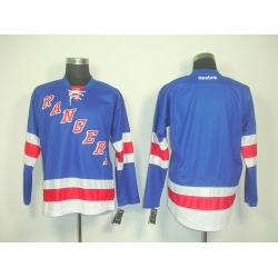 New York Rangers Blank Light Blue NHL Jersey