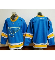 Blues Blank Light Blue 2017 Winter Classic Stitched NHL Jersey