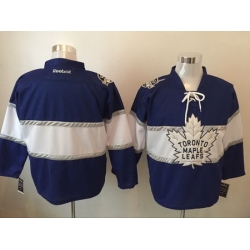 Maple Leafs Blank Blue 2017 Centennial Classic Reebok Jersey