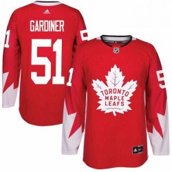 Mens Adidas Toronto Maple Leafs 51 Jake Gardiner Premier Red Alternate NHL Jersey 