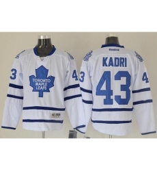 Toronto Maple Leafs #43 Nazem Kadri White Road Stitched NHL Jersey