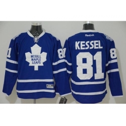 Toronto Maple Leafs #81 Phil Kessel Blue Stitched NHL Jersey