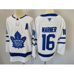Youth Toronto Maple Leafs  16 Mitchell Marner Fanatics Away White Jersey