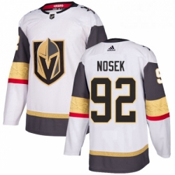 Womens Adidas Vegas Golden Knights 92 Tomas Nosek Authentic White Away NHL Jersey 