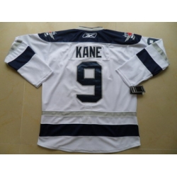 nhl winnipeg jets #9 kane white 2011 new