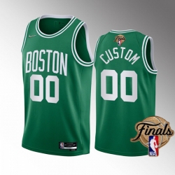 Men's Boston Celtics Active Player Custom 2022 Green NBA Finals Stitched Jersey