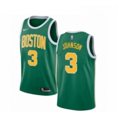 Womens Nike Boston Celtics 3 Dennis Johnson Green Swingman Jersey Earned Edition