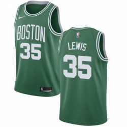 Youth Nike Boston Celtics 35 Reggie Lewis Swingman GreenWhite No Road NBA Jersey Icon Edition 