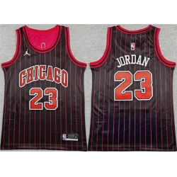 Youth Chicago Bulls 23 Michael Jordan Black City Edition Stitched Basketball Jersey