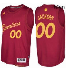 Mens Cleveland Cavaliers 00 Chris Andersen 2016 2017 Christmas Day Burgundy NBA Swingman Jersey 