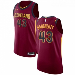 Womens Nike Cleveland Cavaliers 43 Brad Daugherty Authentic Maroon Road NBA Jersey Icon Edition