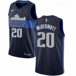 Womens Nike Dallas Mavericks 20 Doug McDermott Swingman Navy Blue NBA Jersey Statement Edition 