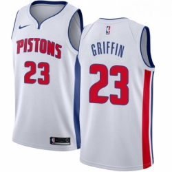 Womens Nike Detroit Pistons 23 Blake Griffin Swingman White NBA Jersey Association Edition 