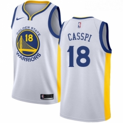 Womens Nike Golden State Warriors 18 Omri Casspi Swingman White Home NBA Jersey Association Edition 