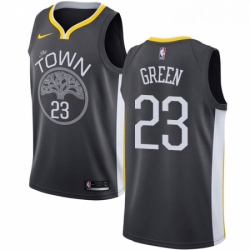 Womens Nike Golden State Warriors 23 Draymond Green Swingman Black Alternate NBA Jersey Statement Edition