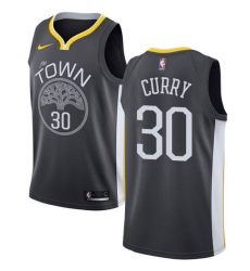 Toddler Golden State Warriors Stephen Curry 30 Swingman Black Jersey