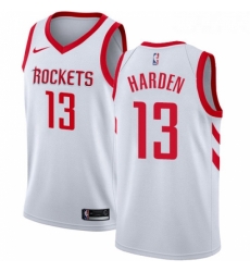 Womens Nike Houston Rockets 13 James Harden Swingman White Home NBA Jersey Association Edition