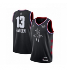 Youth Jordan Houston Rockets 13 James Harden Swingman Black 2019 All Star Game Basketball Jersey