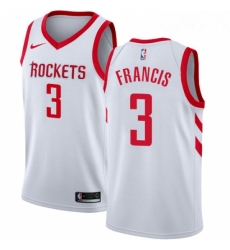 Youth Nike Houston Rockets 3 Steve Francis Swingman White Home NBA Jersey Association Edition